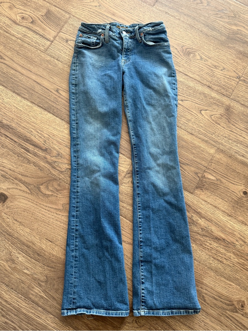 Hudson Jeans Medium Blue Flare Leg Jeans 28